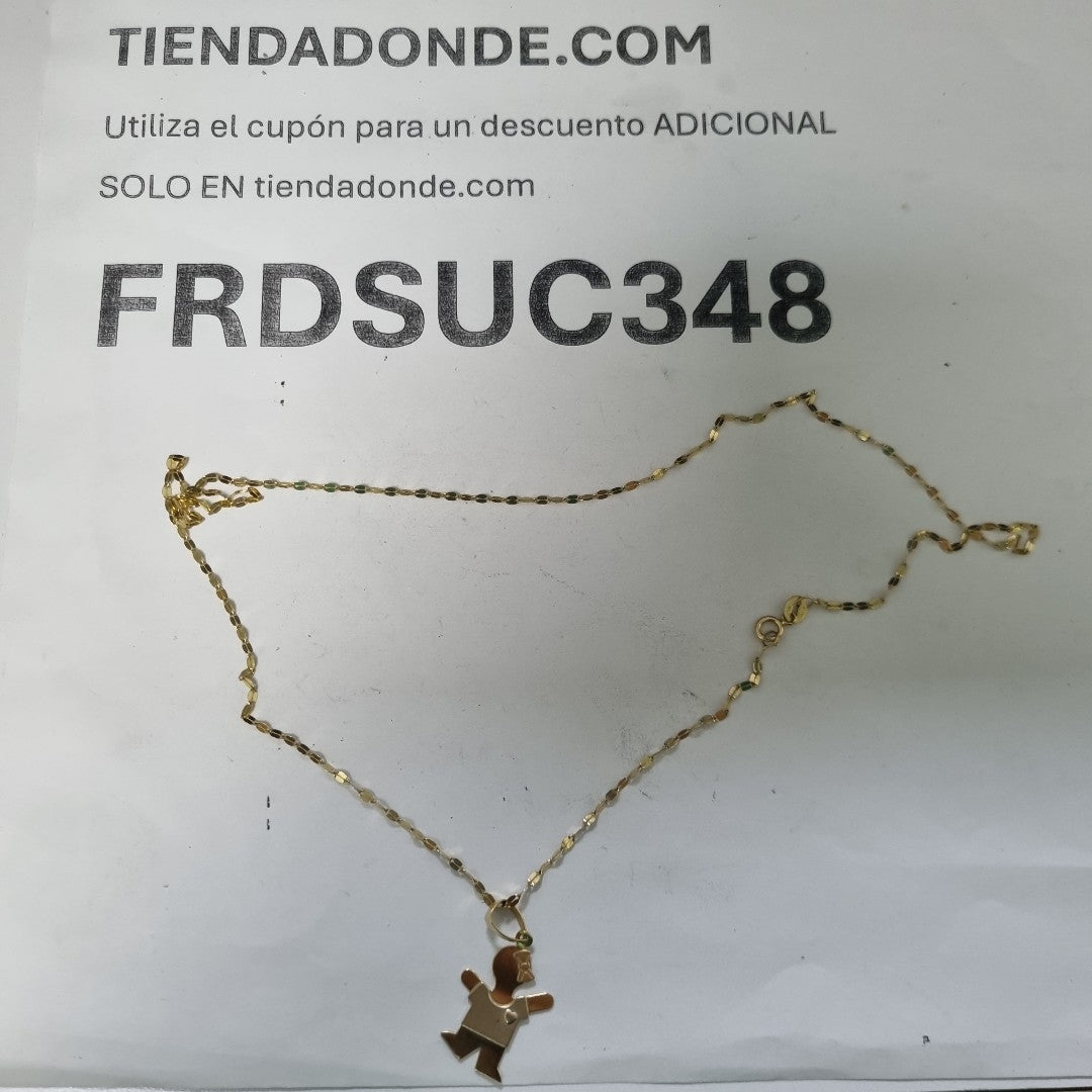 CADENA ORO 14 K 2.5 GRMS (SEMINUEVO)