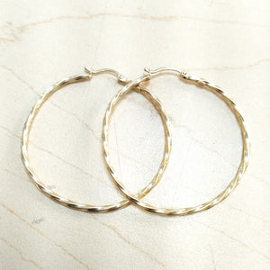 ARRACADAS PAR ORO 14 K 3.6 GRMS (SEMINUEVO)