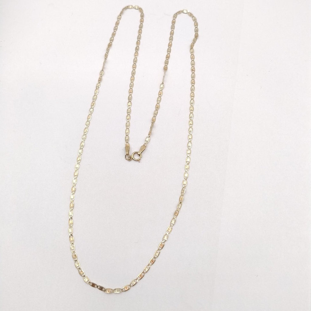 CADENA ORO, ORO COMBINADO 10 K 2.8 GRMS (SEMINUEVO)