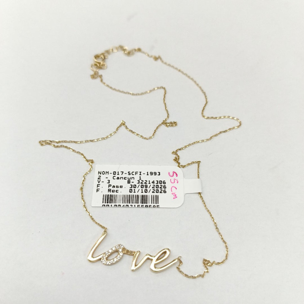 GARGANTILLA ORO 14 K 2 GRMS (SEMINUEVO)