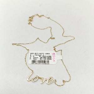 GARGANTILLA ORO 14 K 2 GRMS (SEMINUEVO)