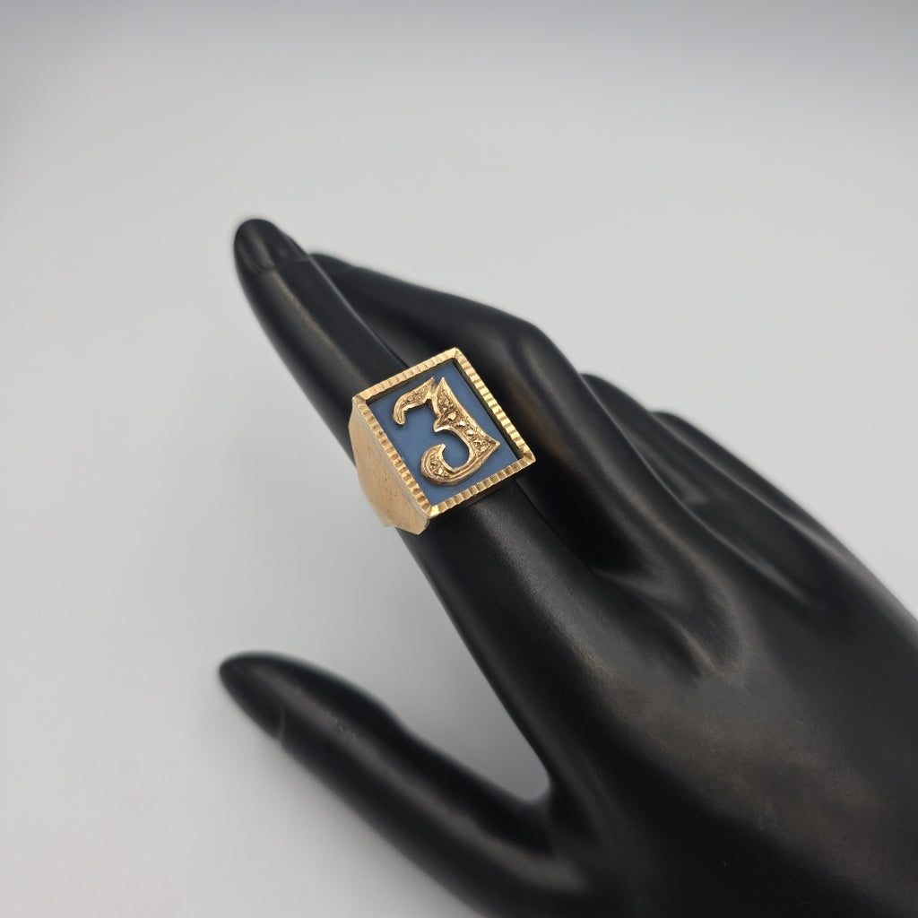 ANILLO ORO 8 K 16.6 GRMS (SEMINUEVO)