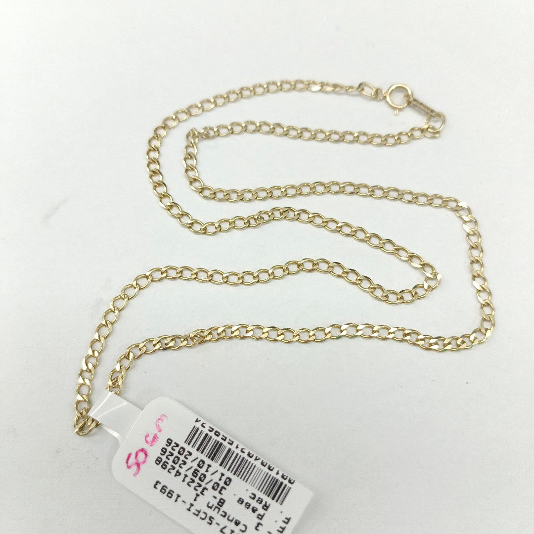 CADENA ORO 14 K 4.6 GRMS (SEMINUEVO)