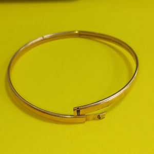 PULSERA RIGIDA ORO 8 K 5.8 GRMS (SEMINUEVO)