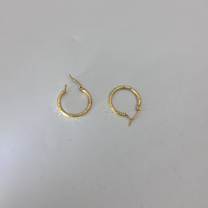 ARRACADAS PAR ORO 14 K 1.8 GRMS (SEMINUEVO)