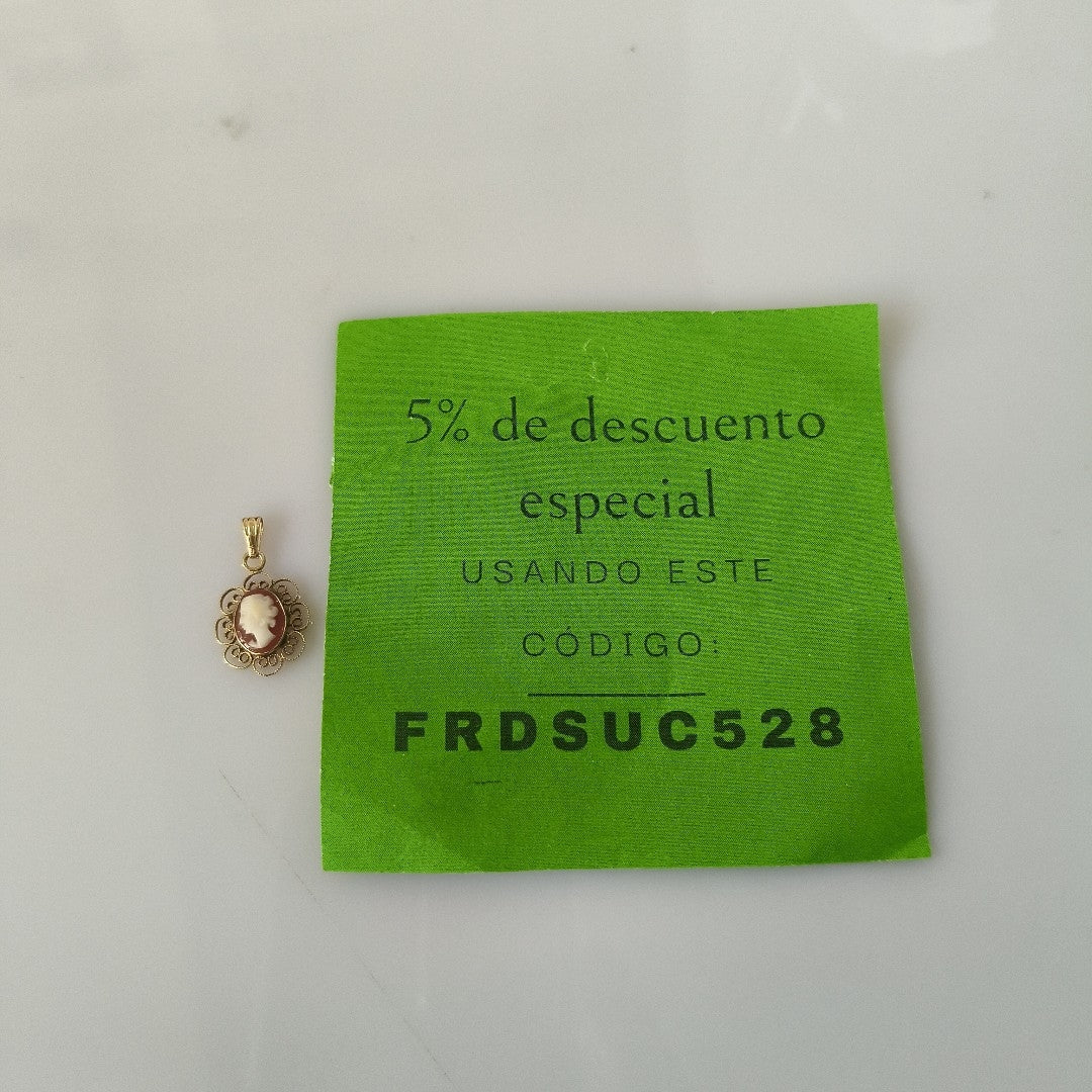 DIJE ORO 14 K 0,80 GRMS (SEMINUEVO)