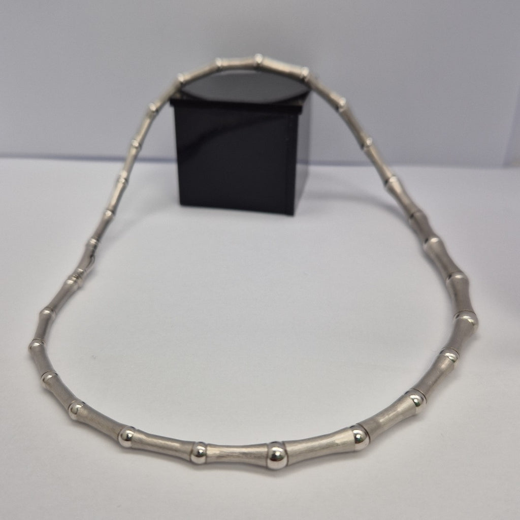 GARGANTILLA ORO BLANCO 14 K 24,70 GRMS (SEMINUEVO)