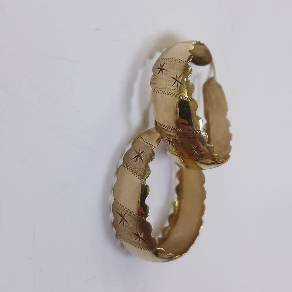ARRACADAS PAR ORO 8 K 6,40 GRMS (SEMINUEVO)