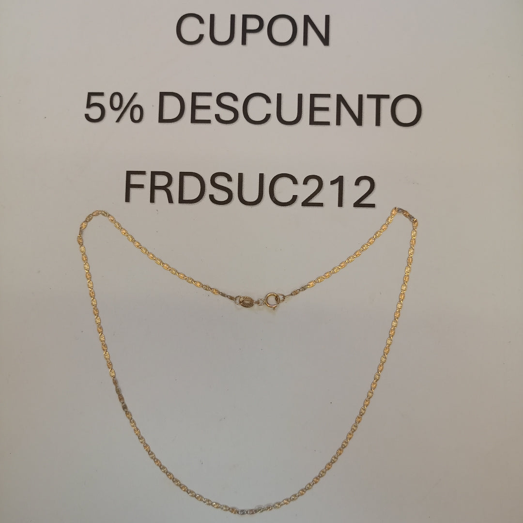 CADENA ORO 10 K 1,50 GRMS (SEMINUEVO)