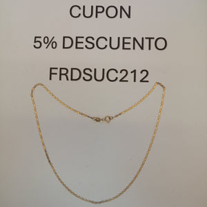 CADENA ORO 10 K 1,50 GRMS (SEMINUEVO)