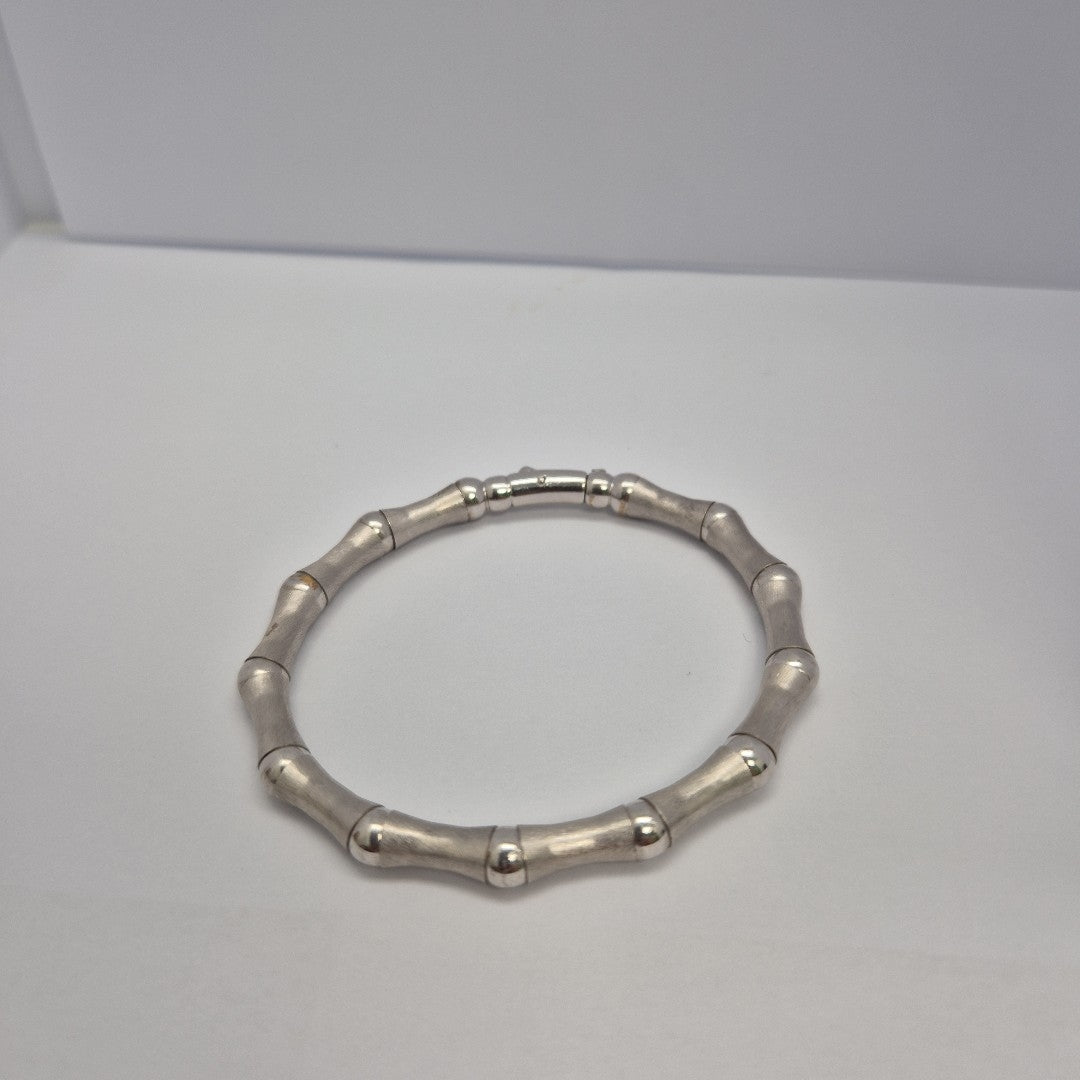 PULSERA ORO BLANCO 14 K 17,20 GRMS (SEMINUEVO)