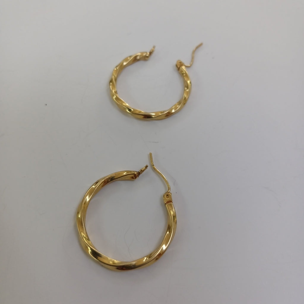ARRACADAS PAR ORO 14 K 2,10 GRMS (SEMINUEVO)