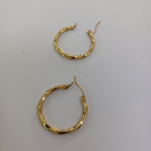 ARRACADAS PAR ORO 14 K 2,10 GRMS (SEMINUEVO)