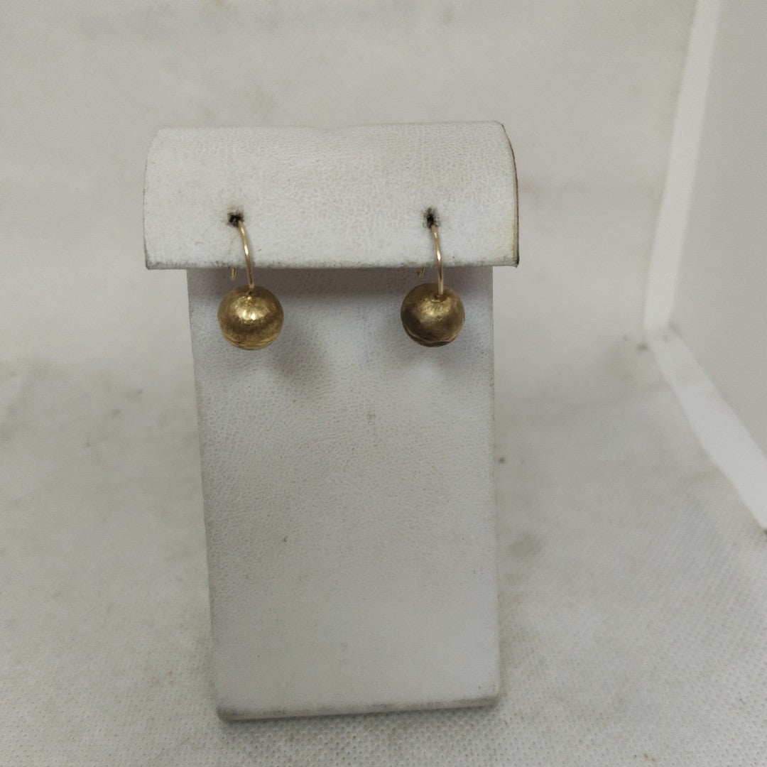 ARETES PAR ORO 10 K 1,50 GRMS (SEMINUEVO)