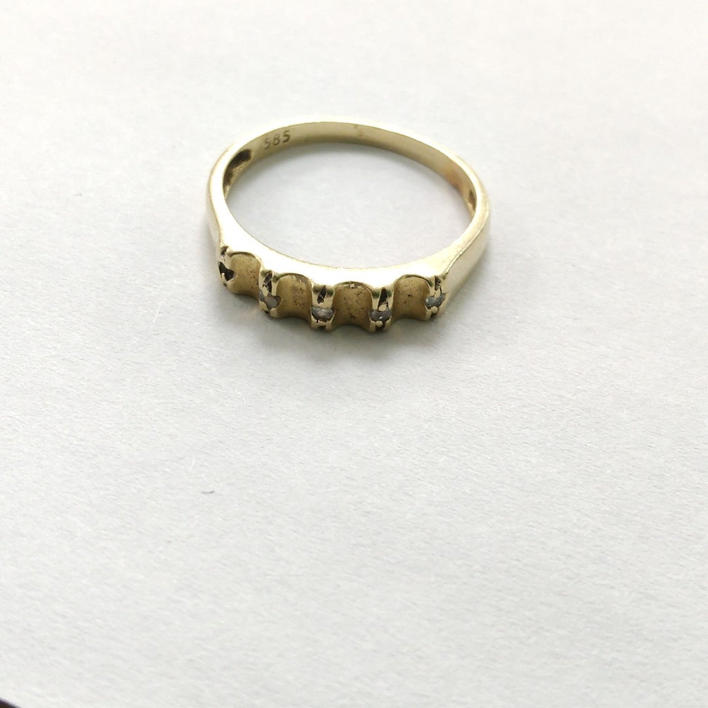 ANILLO ORO 14 K 2.5 GRMS (SEMINUEVO)