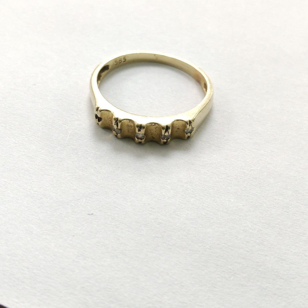 ANILLO ORO 14 K 2.5 GRMS (SEMINUEVO)