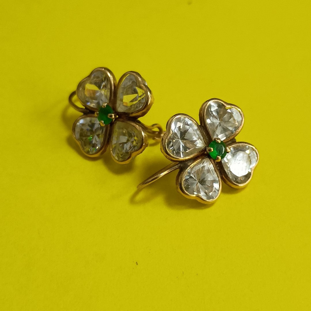 ARETES PAR ORO 10 K 3.3 GRMS (SEMINUEVO)