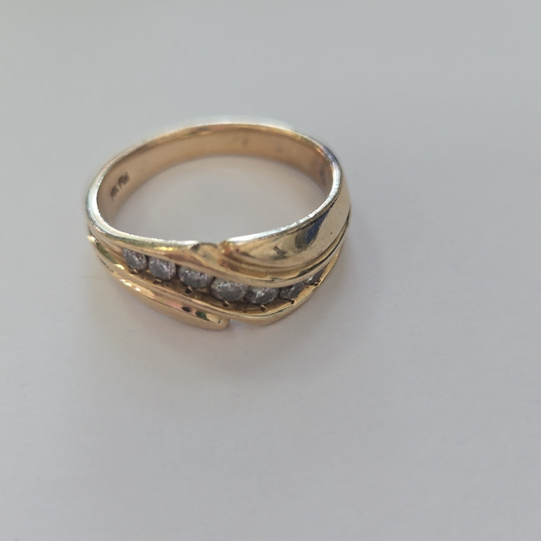 ANILLO ORO 14 K 8.2 GRMS (SEMINUEVO)