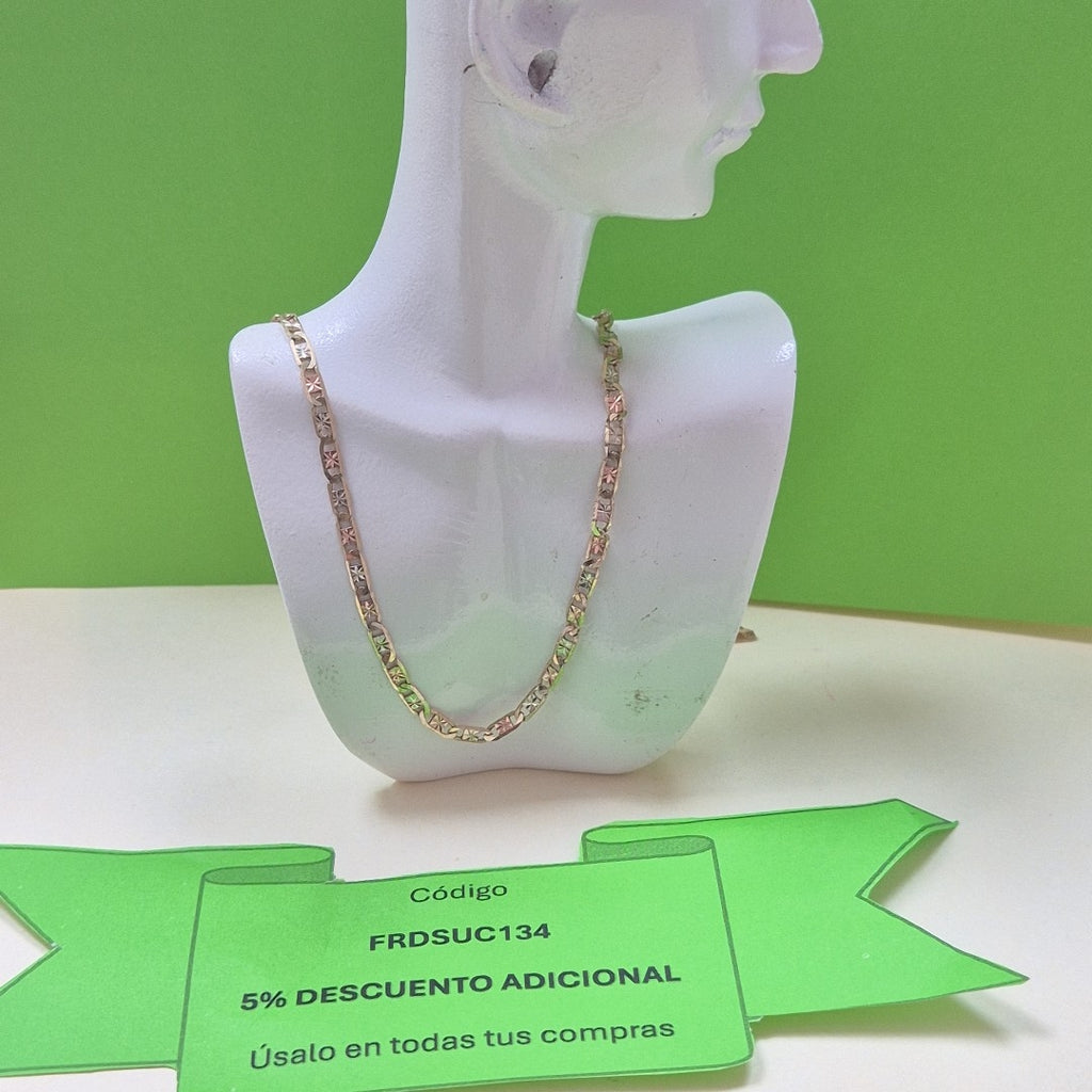 CADENA ORO 10 K 4 GRMS (SEMINUEVO)