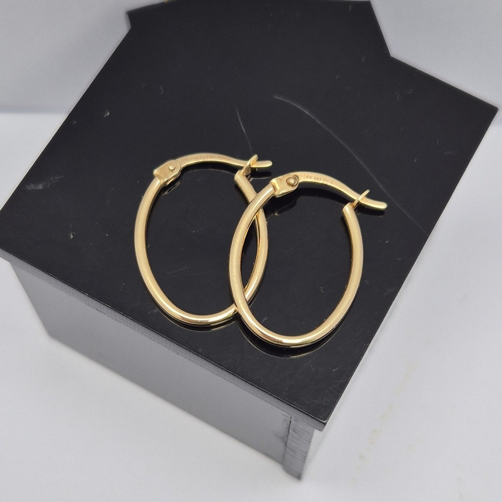 ARRACADAS PAR ORO 14 K 0.9 GRMS (SEMINUEVO)