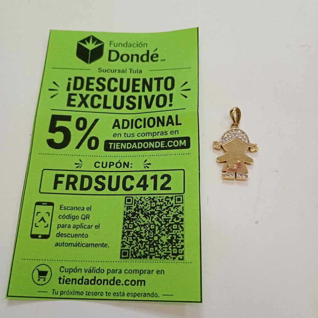 DIJE ORO 10 K 1.3 GRMS (SEMINUEVO)
