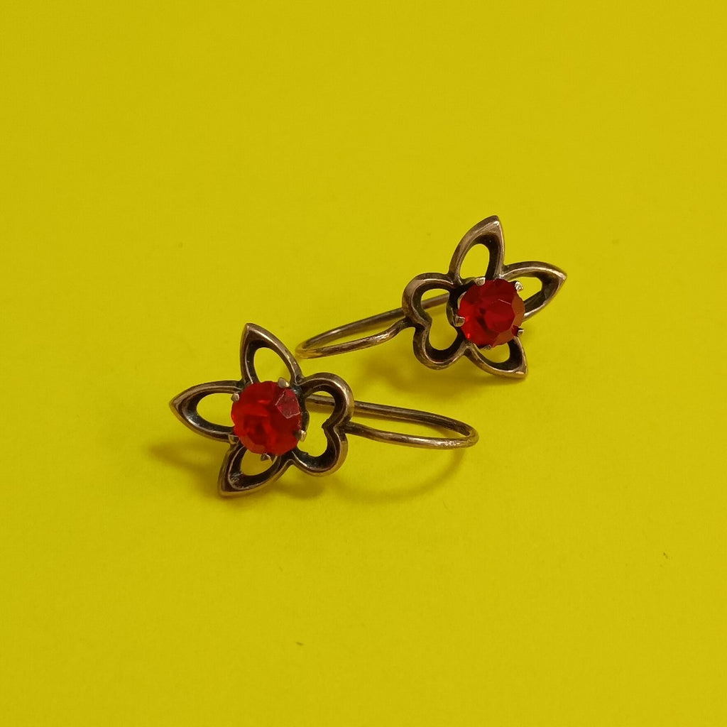 ARETES PAR ORO 8 K 1.3 GRMS (SEMINUEVO)