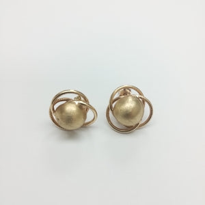 ARETES PAR ORO 14 K 2,20 GRMS (SEMINUEVO)