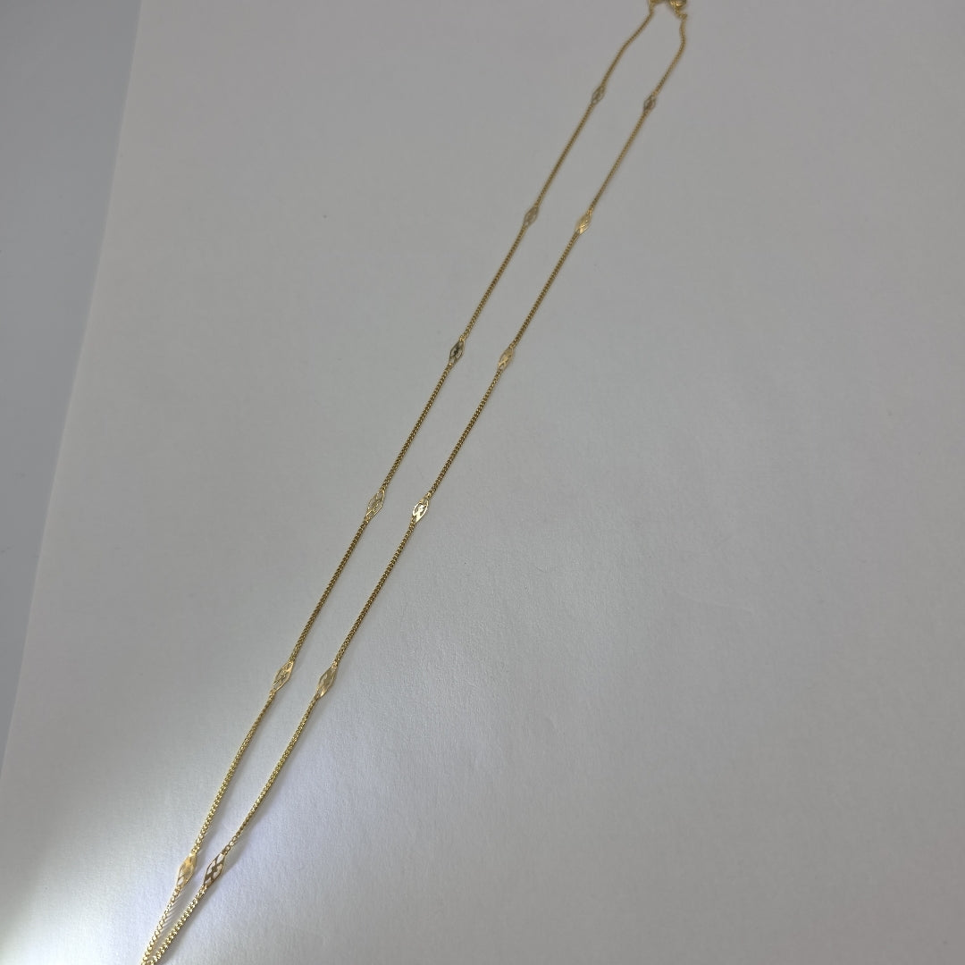 CADENA ORO 18 K 2,70 GRMS (SEMINUEVO)