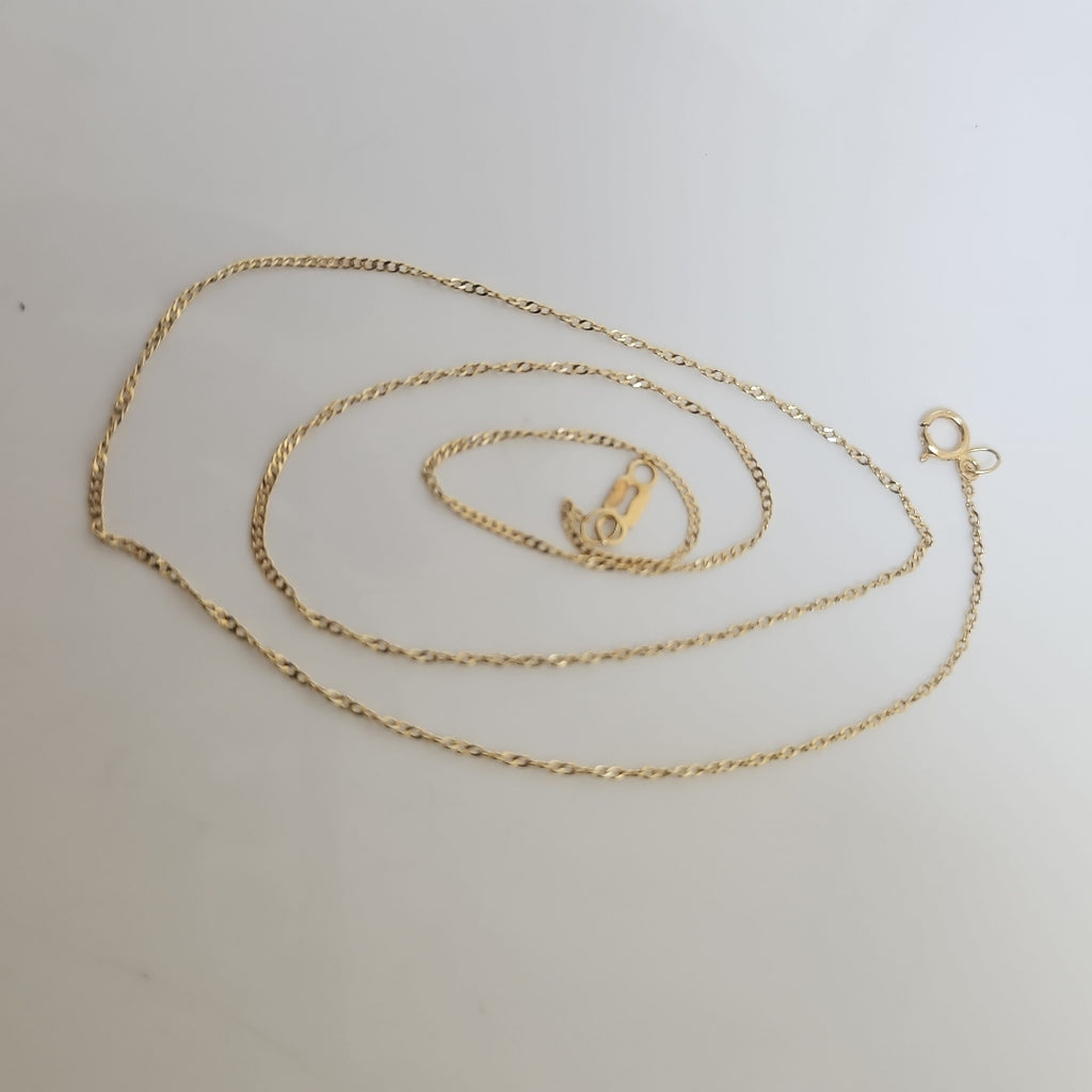 CADENA ORO 14 K 1,20 GRMS (SEMINUEVO)