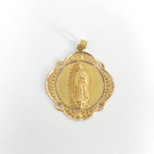 MEDALLA RELIGIOSA ORO 10 K 6,30 GRMS (SEMINUEVO)
