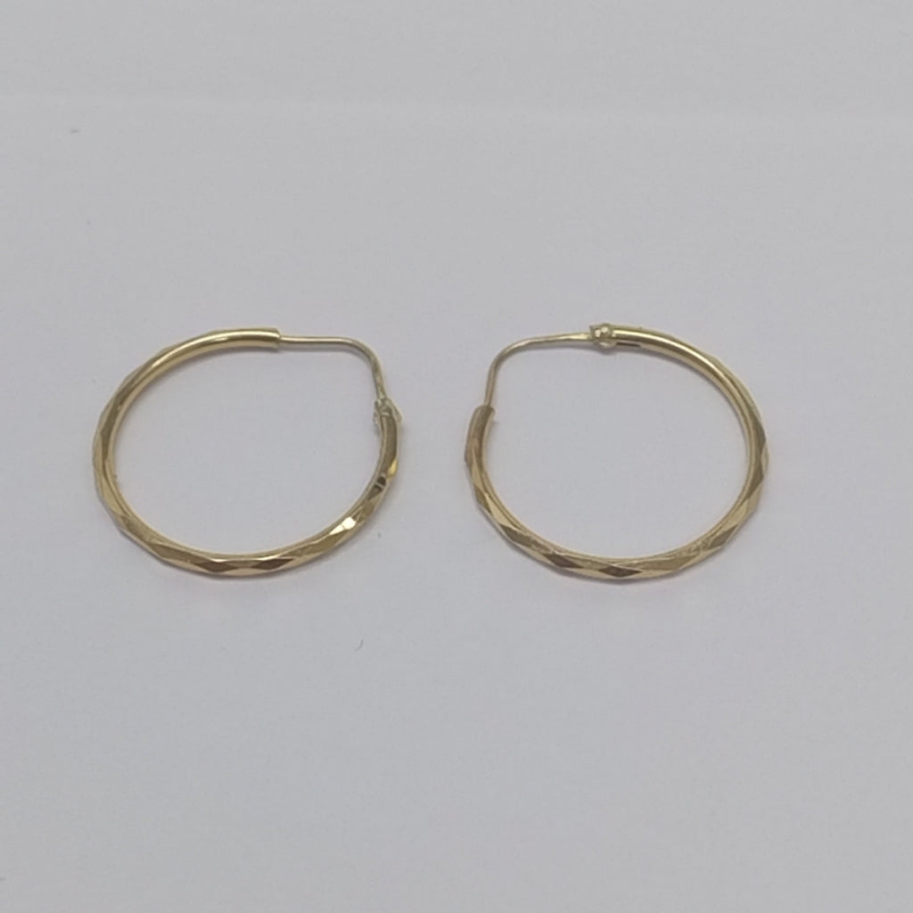 ARRACADAS PAR ORO 14 K 1.4 GRMS (SEMINUEVO)