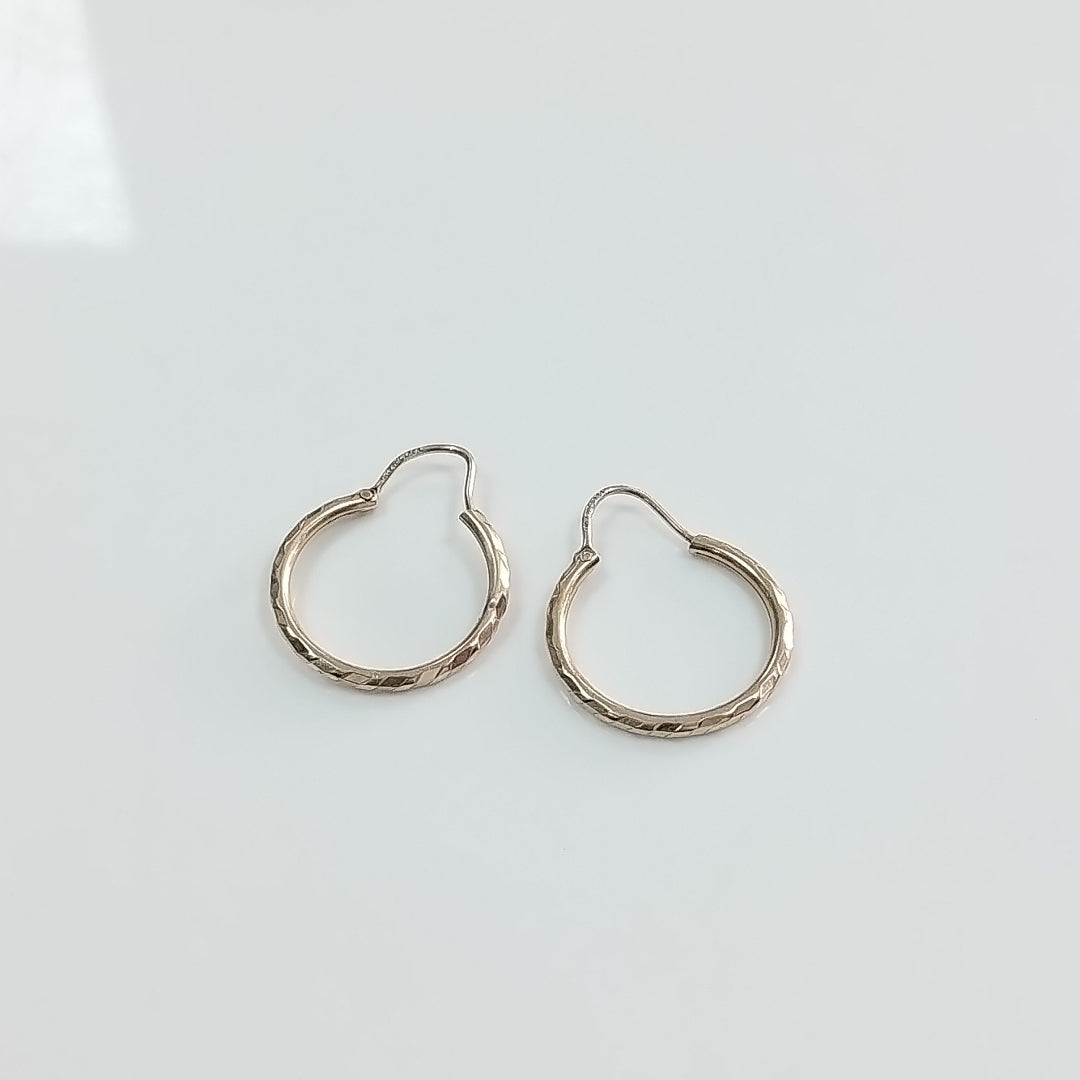ARRACADAS PAR ORO 14 K 1,60 GRMS (SEMINUEVO)
