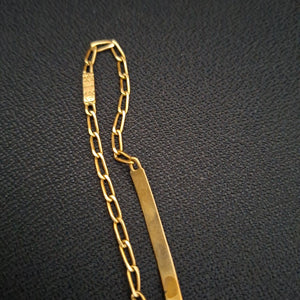ESCLAVA ORO 14 K 5,10 GRMS (SEMINUEVO)