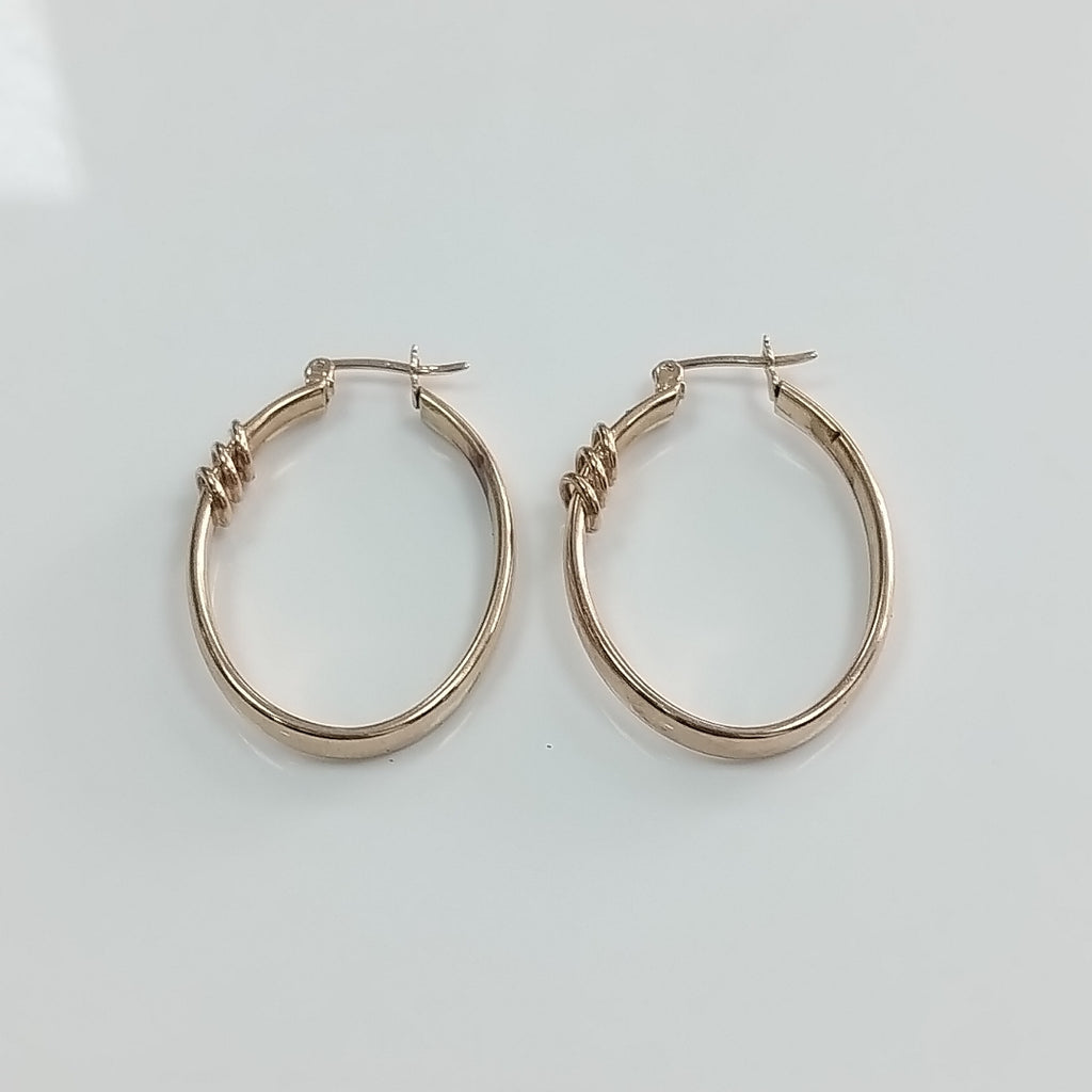 ARRACADAS PAR ORO 14 K 4,30 GRMS (SEMINUEVO)