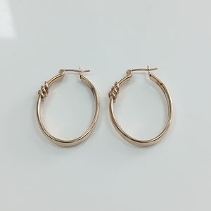 ARRACADAS PAR ORO 14 K 4,30 GRMS (SEMINUEVO)