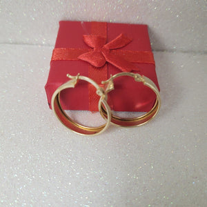 ARRACADAS PAR ORO 14 K 2.3 GRMS (SEMINUEVO)