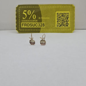 ARETES PAR ORO 10 K 1.2 GRMS (SEMINUEVO)