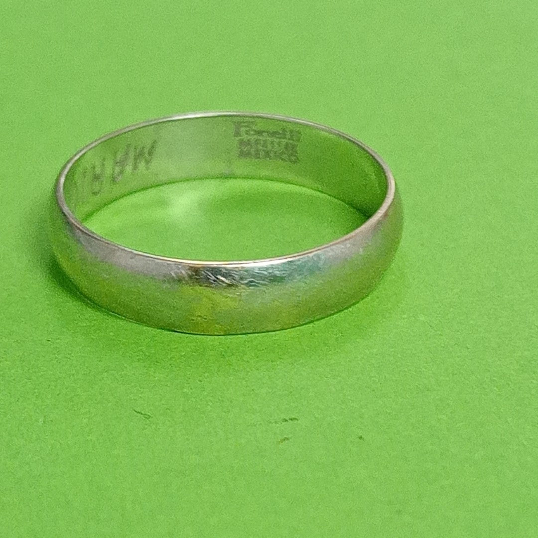 ARGOLLA ORO, ORO BLANCO 14 K 2 GRMS (SEMINUEVO)