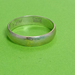 ARGOLLA ORO, ORO BLANCO 14 K 2 GRMS (SEMINUEVO)