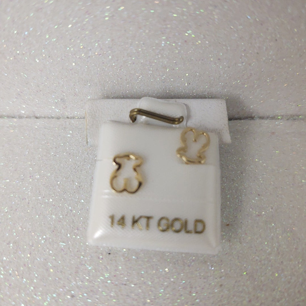BROQUELES ORO 14K 0.8 (NUEVO)