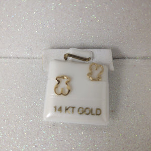BROQUELES ORO 14K 0.8 (NUEVO)