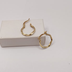 ARRACADAS PAR ORO 10 K 1,40 GRMS (SEMINUEVO)