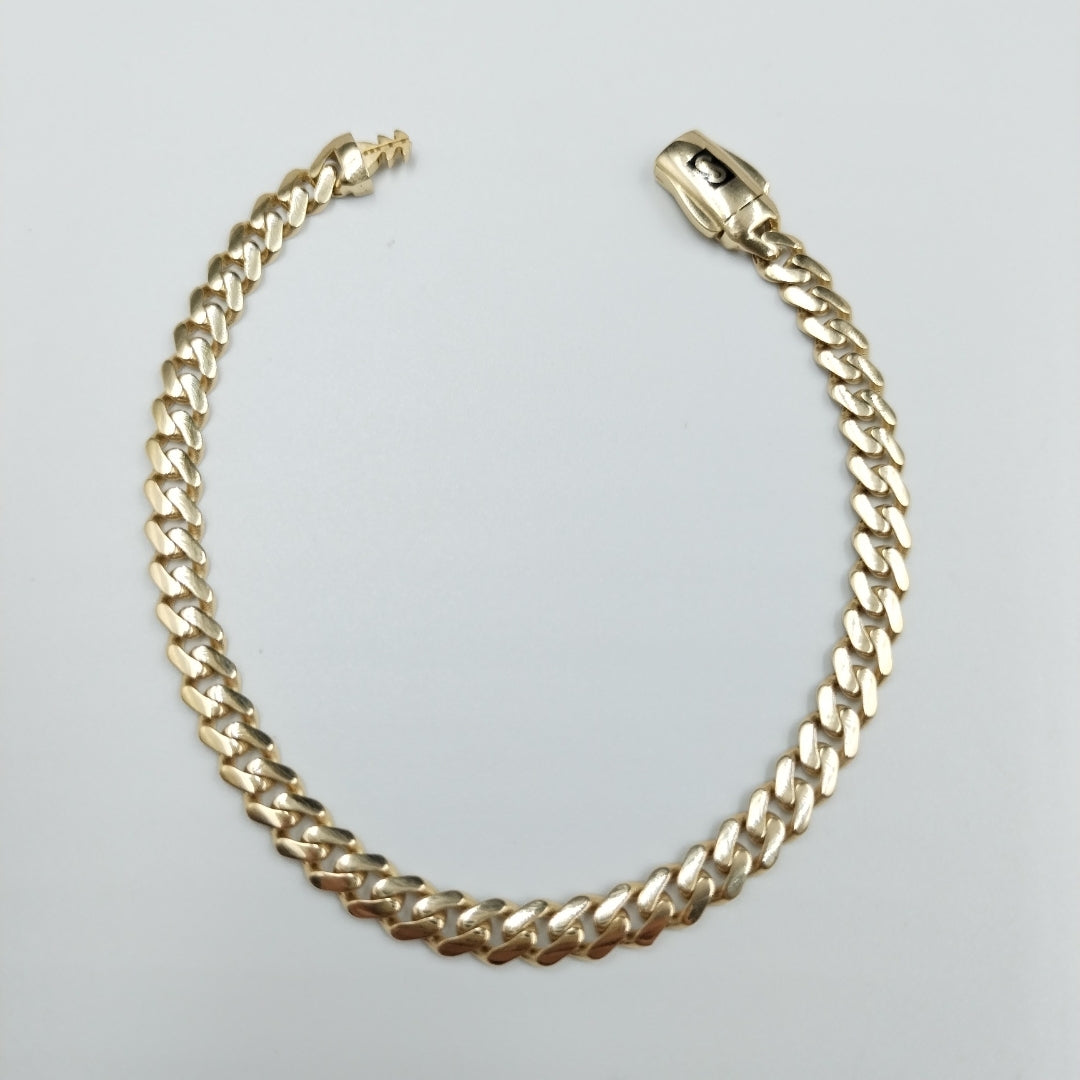 PULSERA MONACO ORO 14K 5.4 (NUEVO)