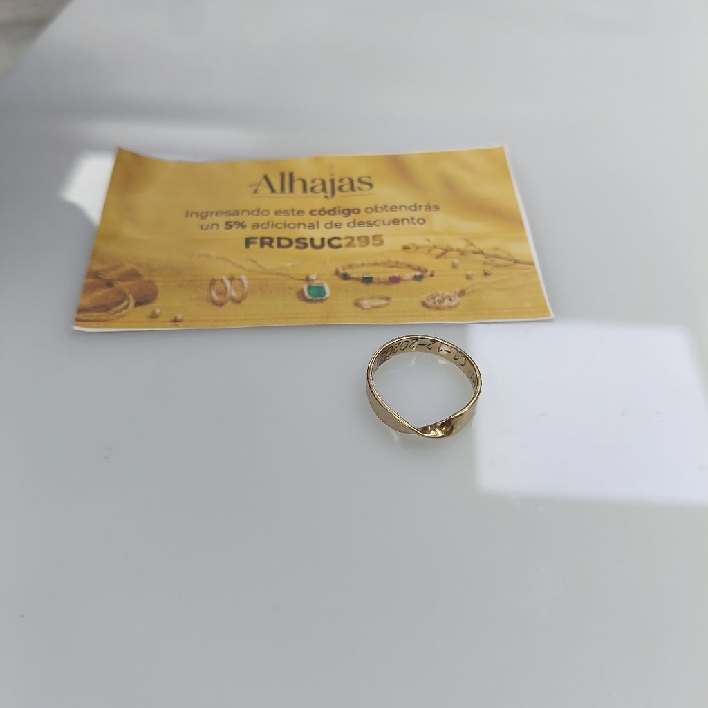 ANILLITO ORO 14 K 2,20 GRMS (SEMINUEVO)