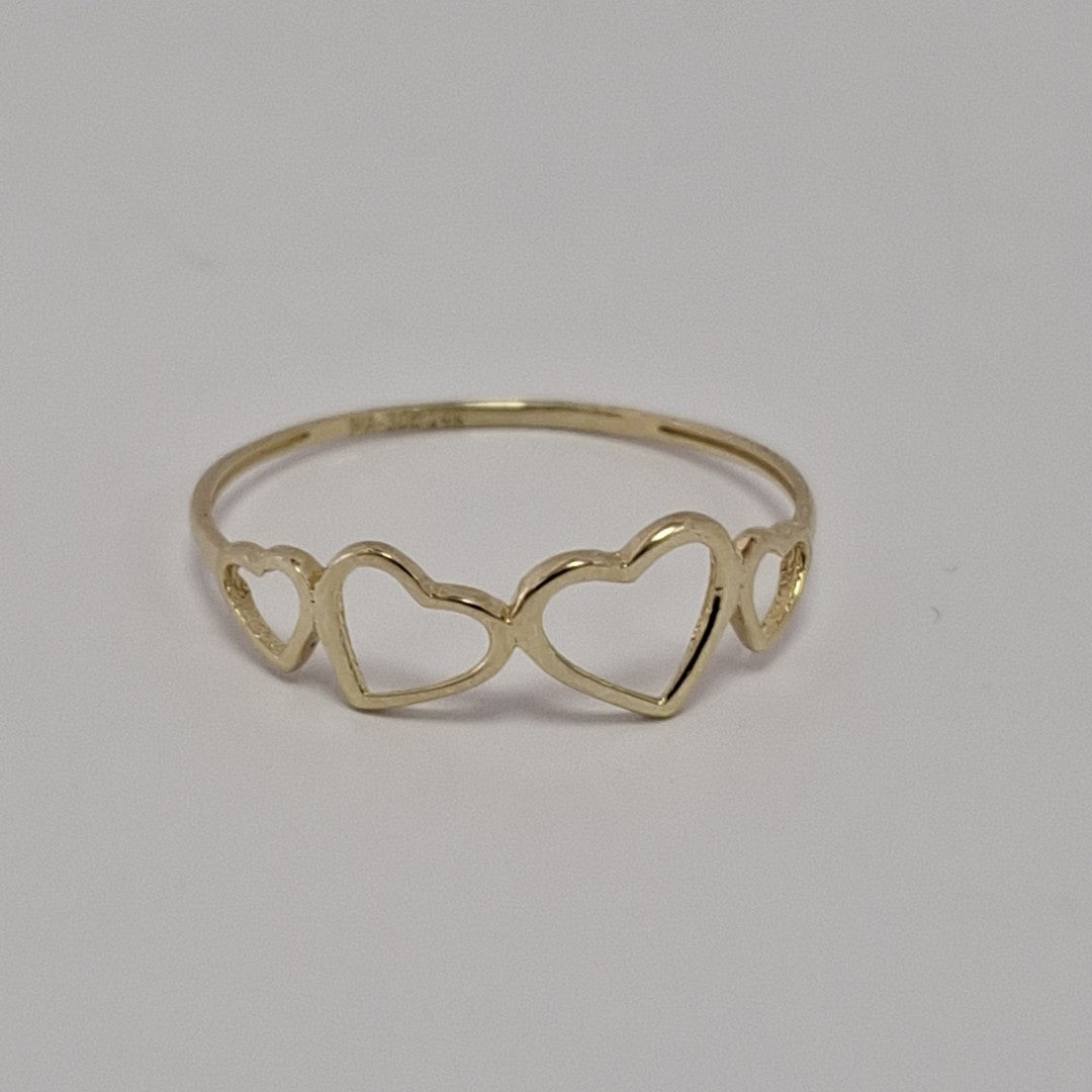 ANILLOS DAMA ORO 14K 0.5 (NUEVO)