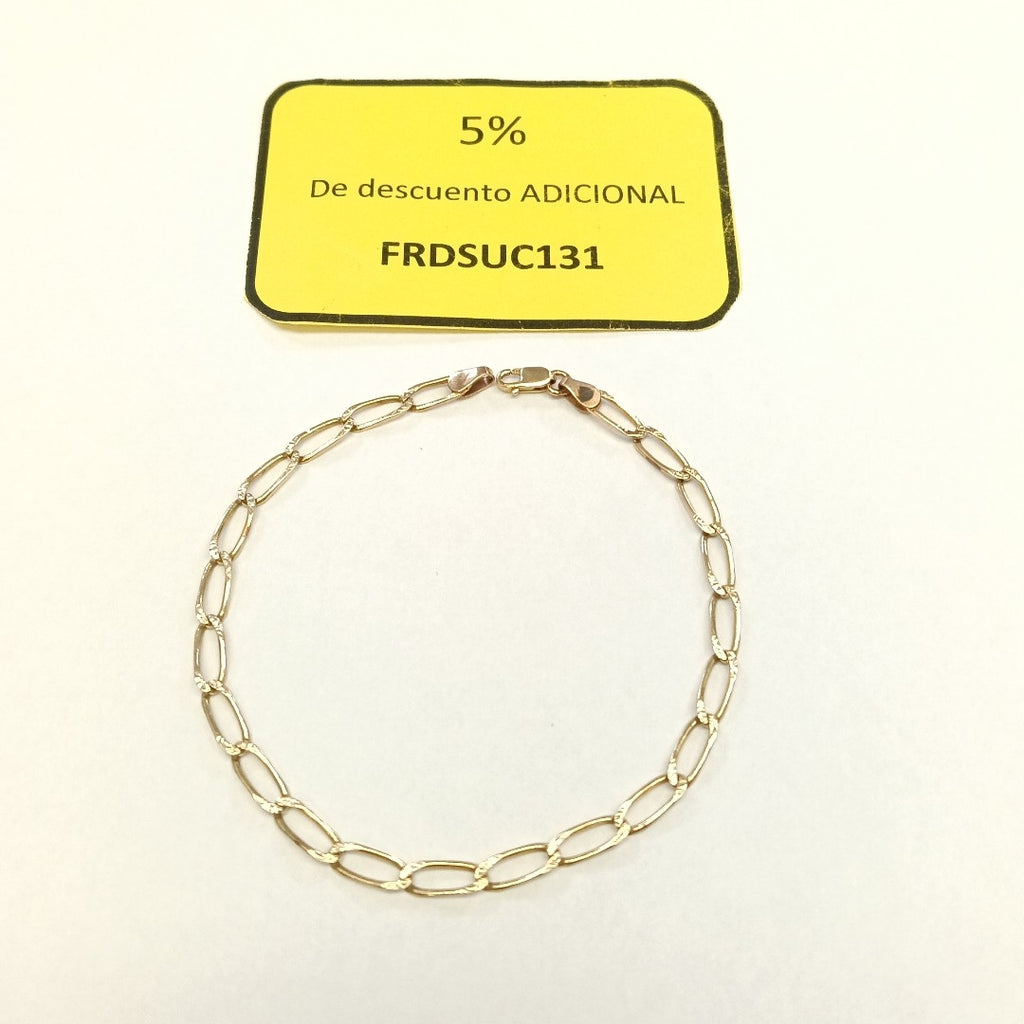 PULSERA ORO 14 K 4.4 GRMS (SEMINUEVO)