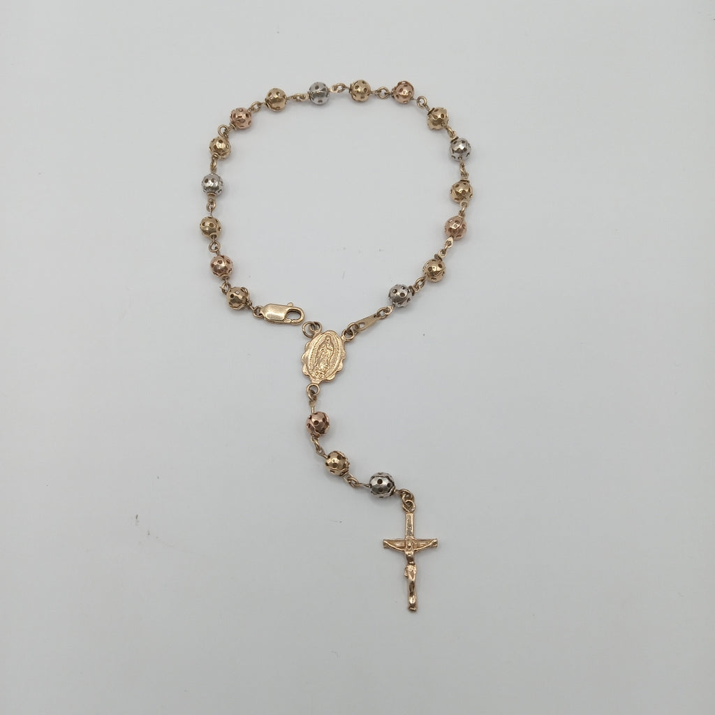 PULSERA ORO COMBINADO 14 K 6,70 GRMS (SEMINUEVO)