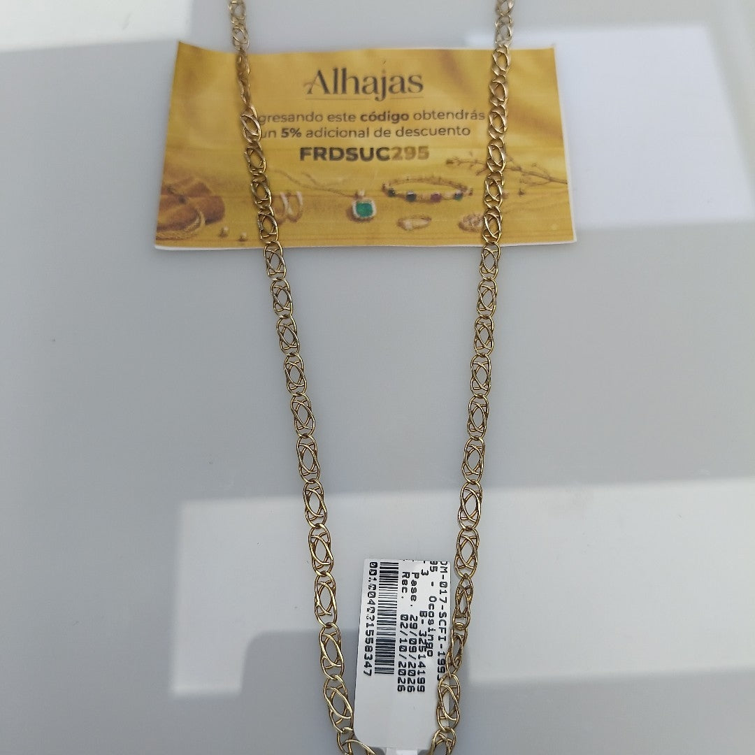 CADENA ORO 10 K 6.8 GRMS (SEMINUEVO)