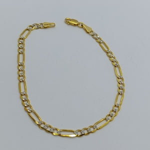 PULSERA 3X1 14K 21 CM 4.6 GR (NUEVO)