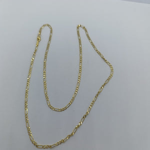 CADENA TEJIDO 3X1 14K 55 CM 5.2 GR (NUEVO)